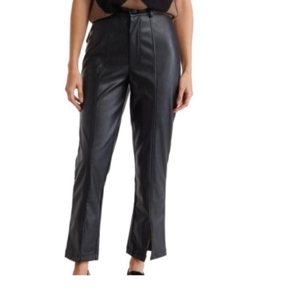 Nordstrom WildFox high rise Princess Seams pants size Small in black Beauty - Picture 1 of 2